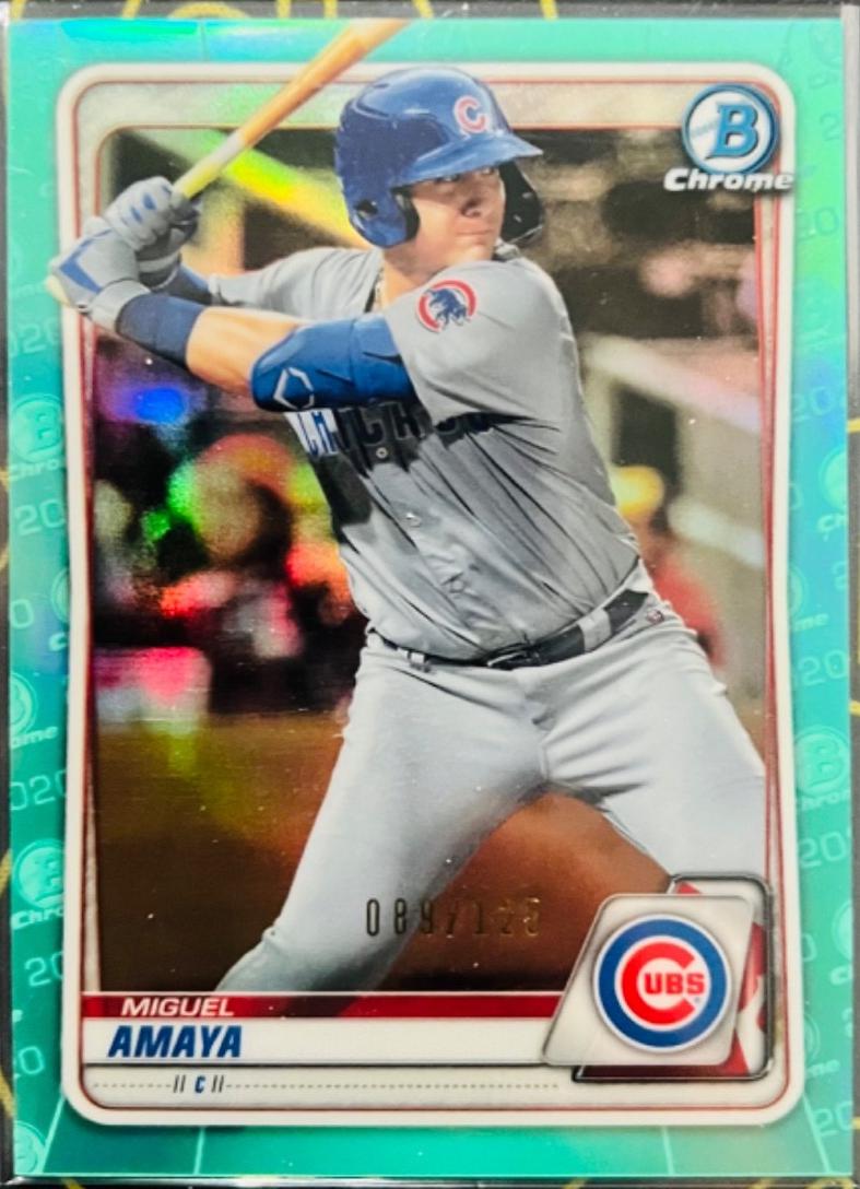 Miguel Amaya [Aqua Refractor] #BCP-136