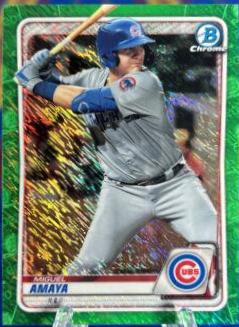 Miguel Amaya [Green Shimmer Refractor] #BCP-136