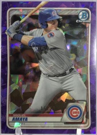 Miguel Amaya [Purple Refractor] #BCP-136