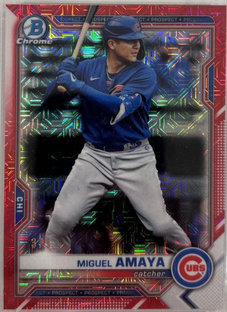 Miguel Amaya [Red Refractor] #BCP-136