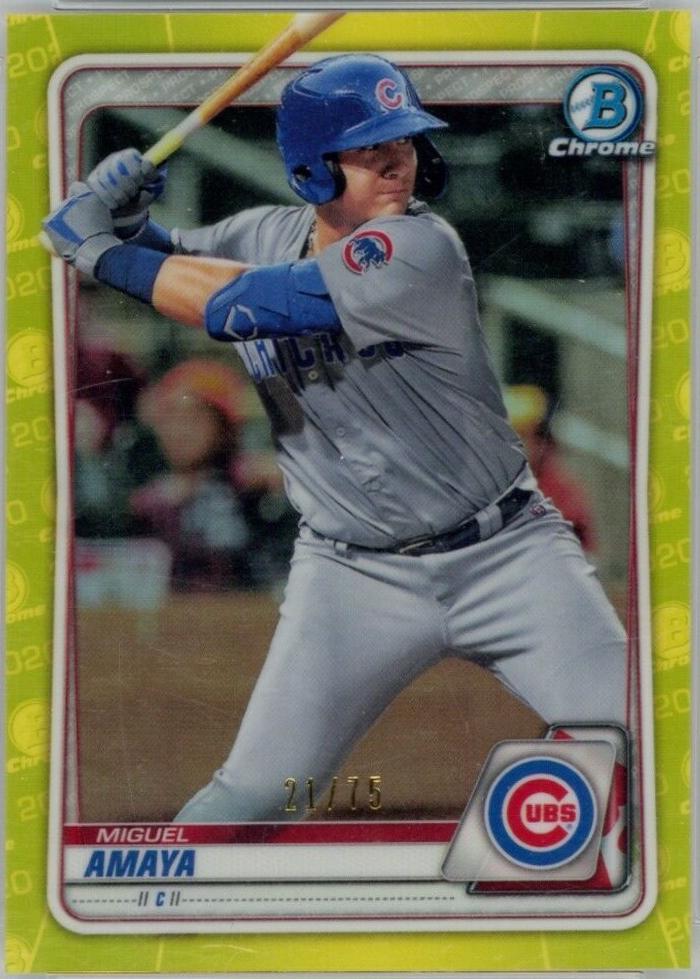 Miguel Amaya [Yellow Refractor] #BCP-136