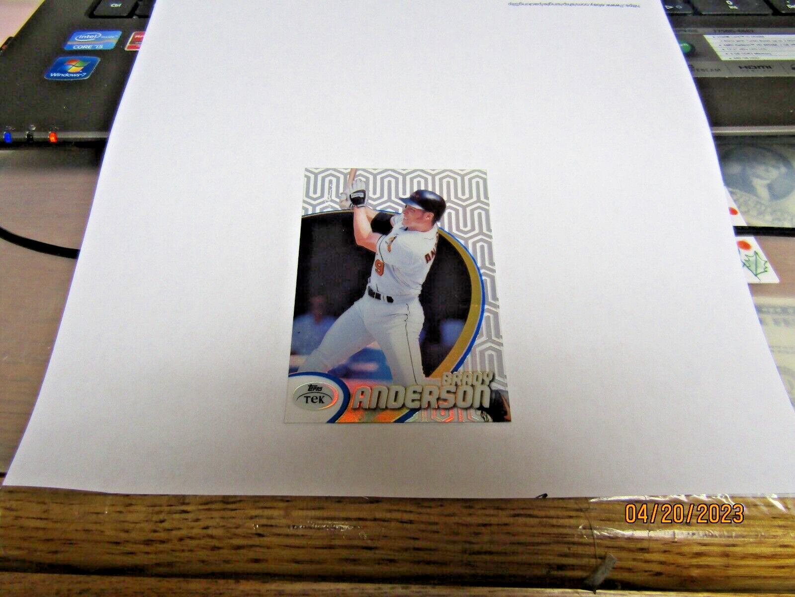 Brady Anderson [Pattern 43] #16