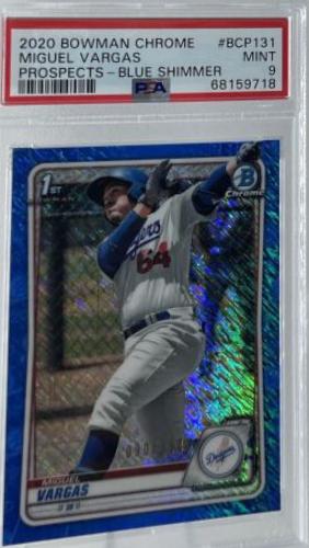 Miguel Vargas [Blue Shimmer Refractor] #BCP-131