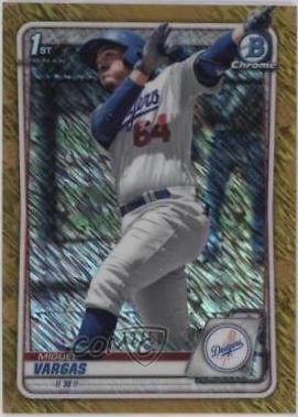 Miguel Vargas [Gold Shimmer Refractor] #BCP-131