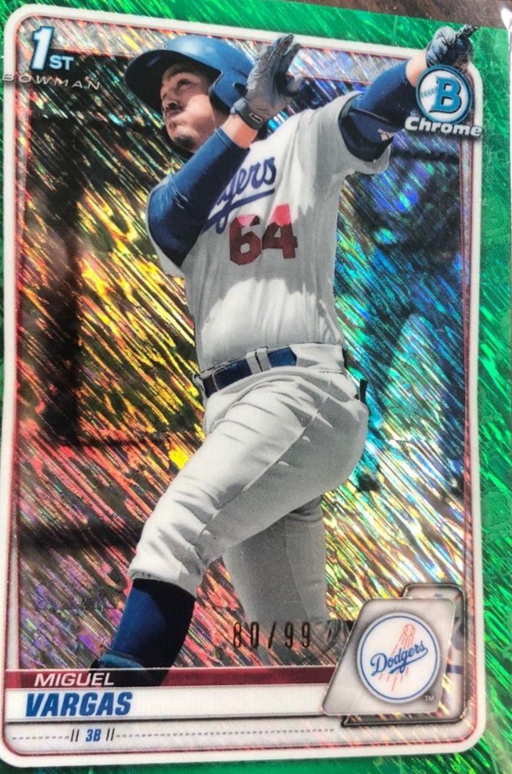 Miguel Vargas [Green Shimmer Refractor] #BCP-131