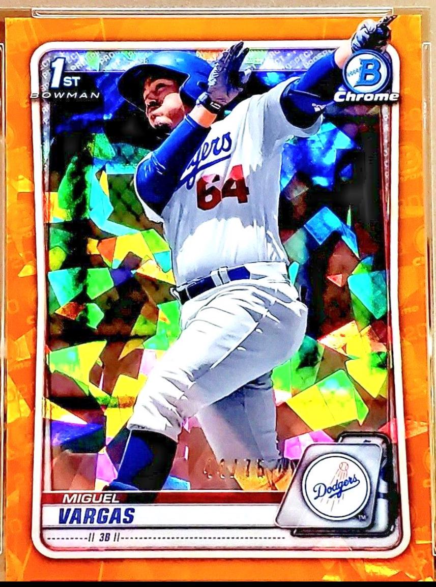 Miguel Vargas [Orange Shimmer Refractor] #BCP-131