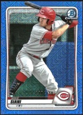 Mike Siani [Blue Refractor Mega Box Mojo] #BCP-178