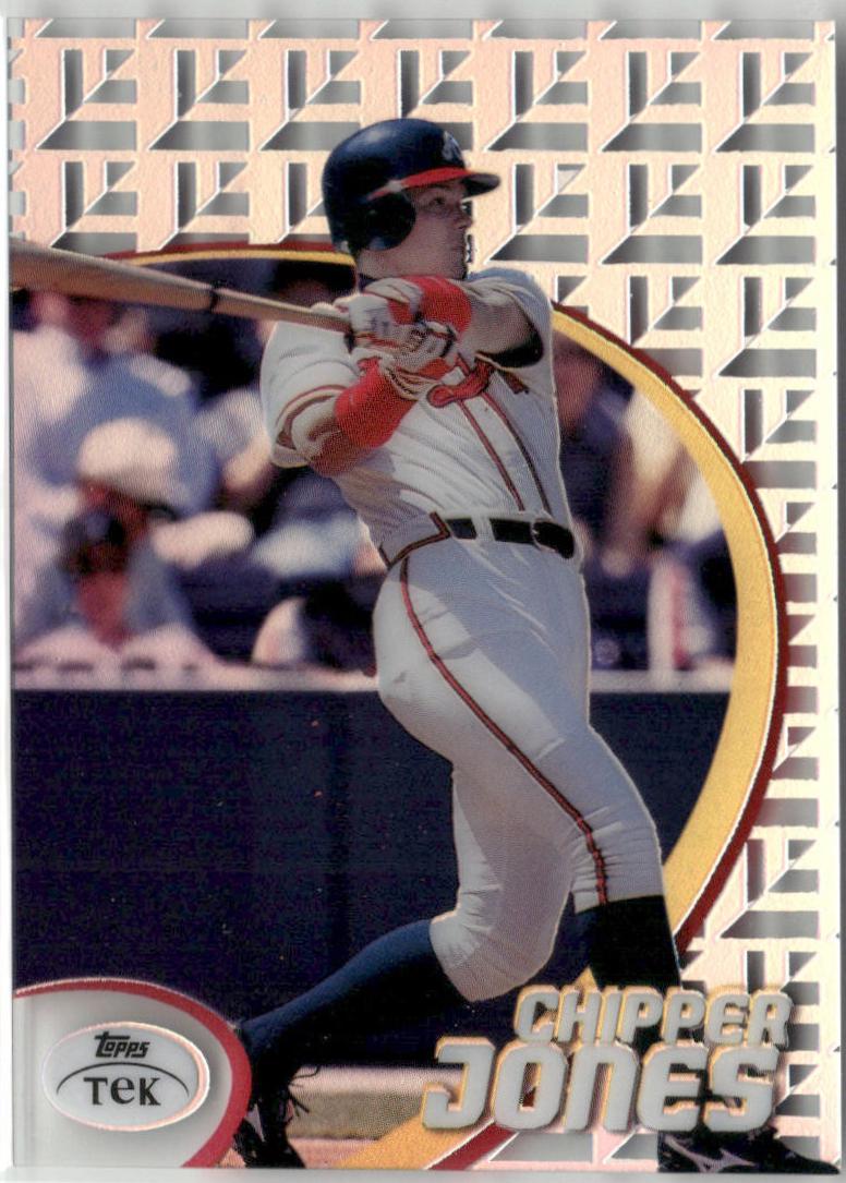Chipper Jones [Pattern 37] #19