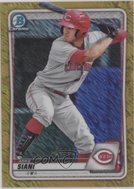 Mike Siani [Gold Shimmer Refractor] #BCP-178