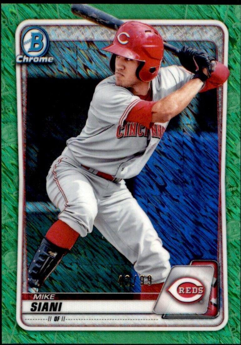 Mike Siani [Green Shimmer Refractor] #BCP-178