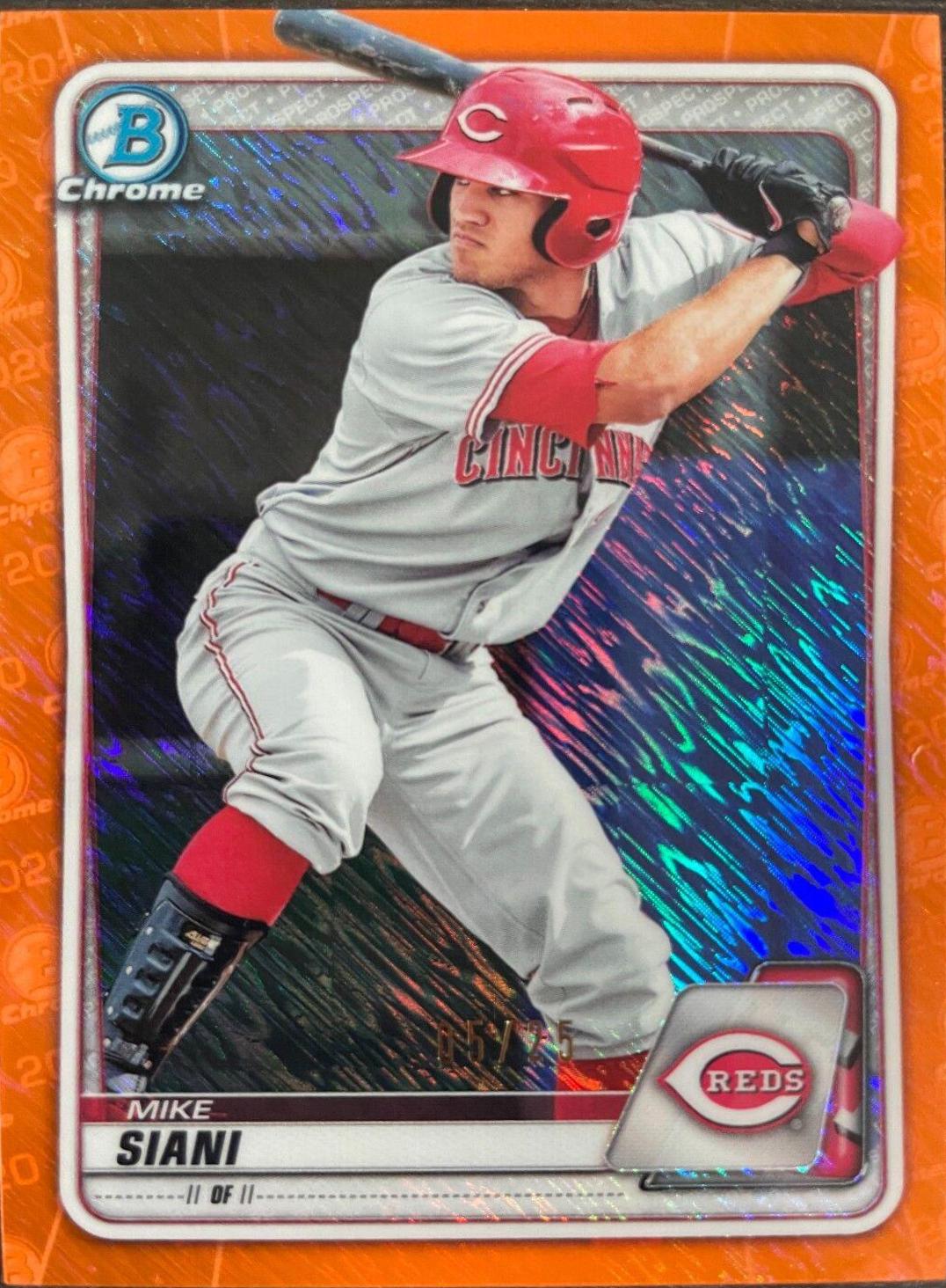Mike Siani [Orange Shimmer Refractor] #BCP-178