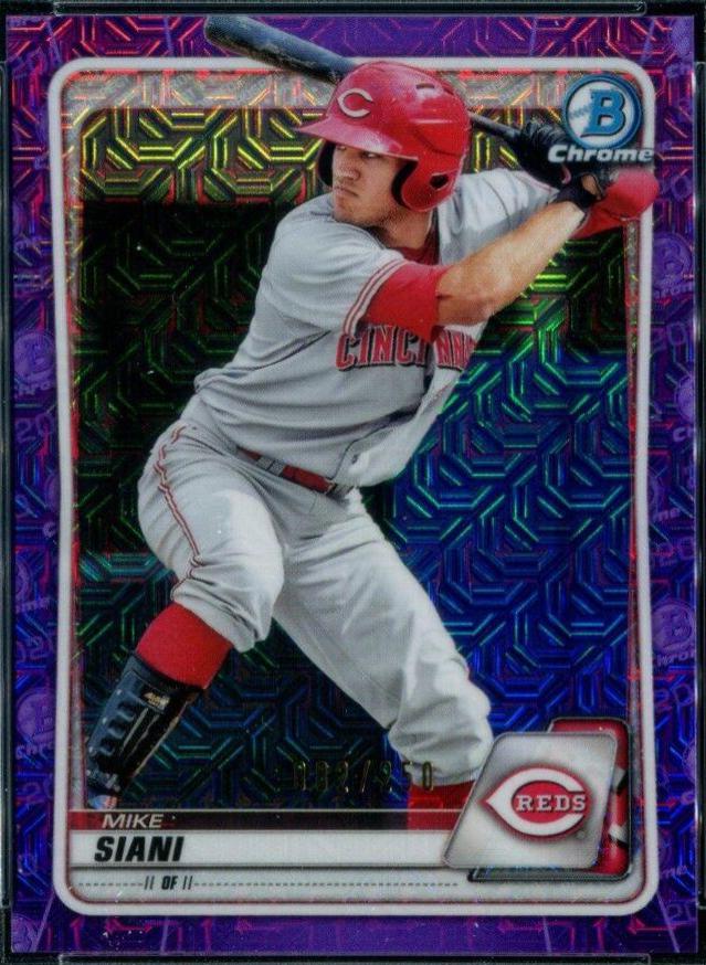 Mike Siani [Purple Refractor Mega Box Mojo] #BCP-178