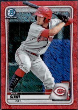 Mike Siani [Red Shimmer Refractor] #BCP-178