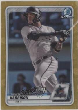Monte Harrison [Gold Refractor] #BCP-156
