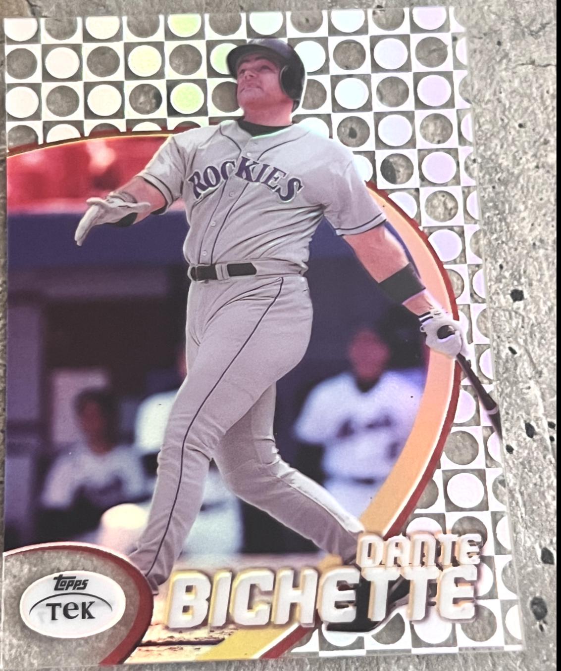 Dante Bichette [Pattern 17] #8