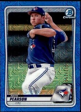Nate Pearson [Blue Shimmer Refractor] #BCP-124