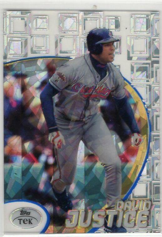 David Justice [Pattern 32] #18