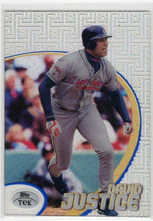 David Justice [Pattern 38] #18
