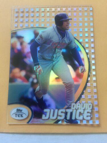 David Justice [Pattern 41] #18