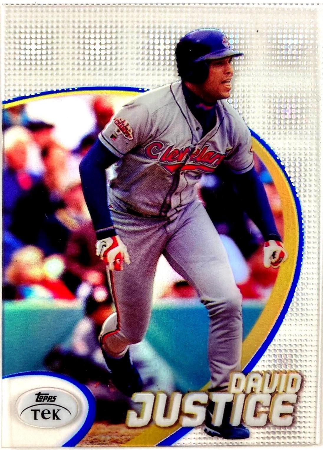 David Justice [Pattern 83] #18