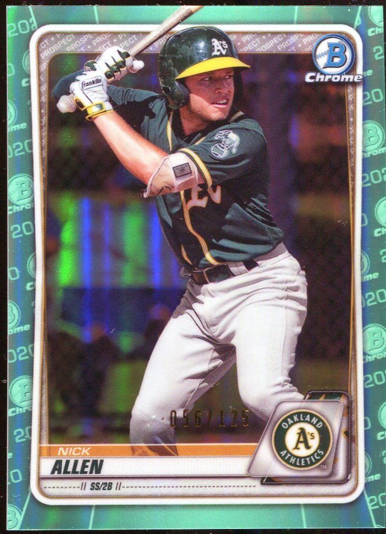 Nick Allen [Aqua Refractor] #BCP-105