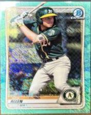 Nick Allen [Aqua Shimmer Refractor] #BCP-105
