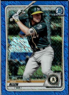 Nick Allen [Blue Shimmer Refractor] #BCP-105