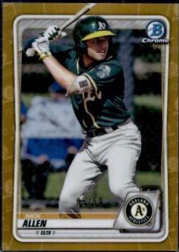 Nick Allen [Gold Refractor] #BCP-105