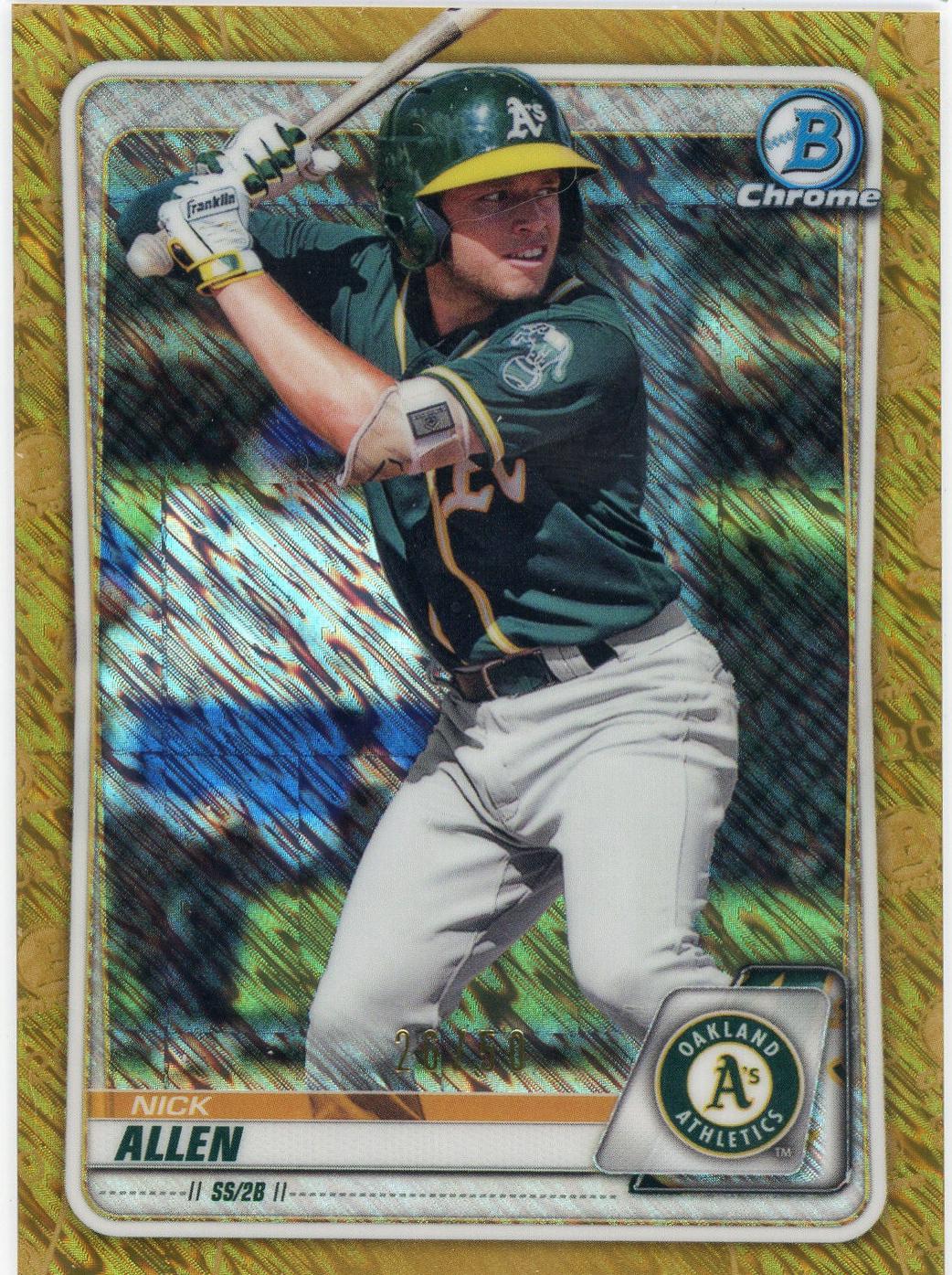 Nick Allen [Gold Shimmer Refractor] #BCP-105