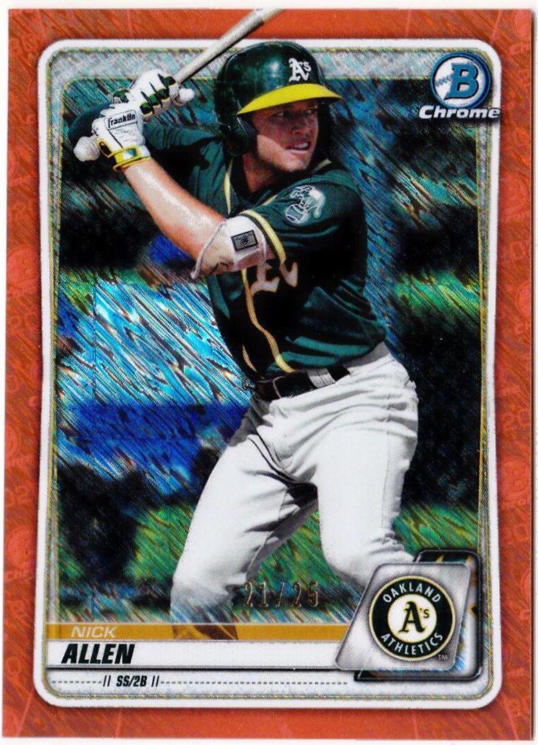 Nick Allen [Orange Shimmer Refractor] #BCP-105