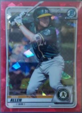 Nick Allen [Red Shimmer Refractor] #BCP-105