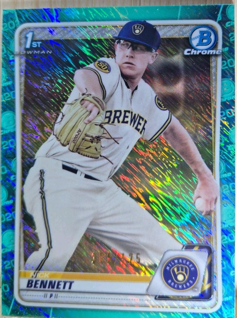 Nick Bennett [Aqua Refractor] #BCP-140