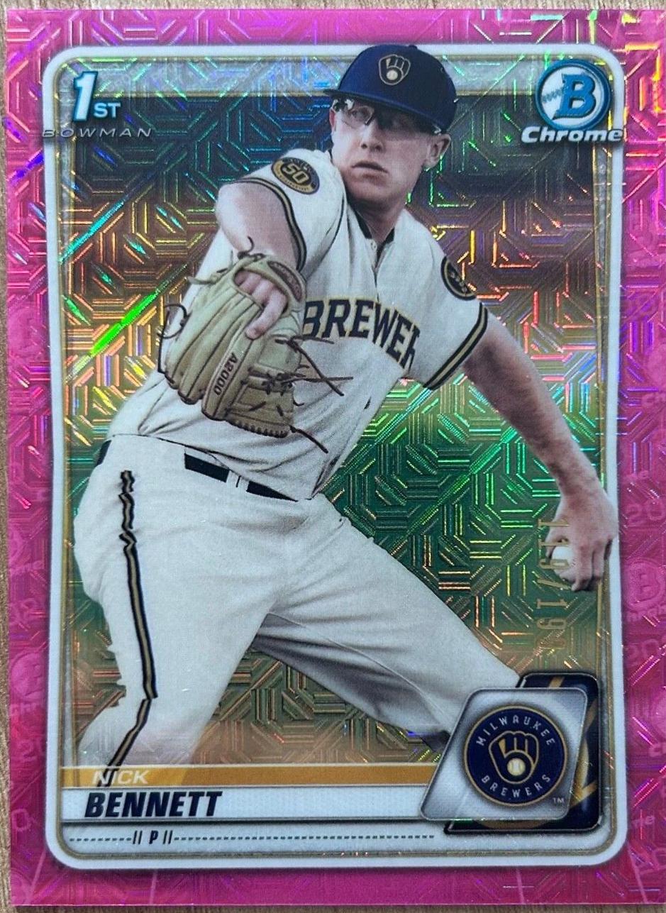 Nick Bennett [Pink Refractor Mega Box Mojo] #BCP-140