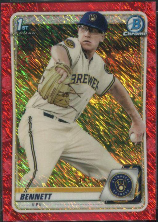 Nick Bennett [Red Shimmer Refractor] #BCP-140
