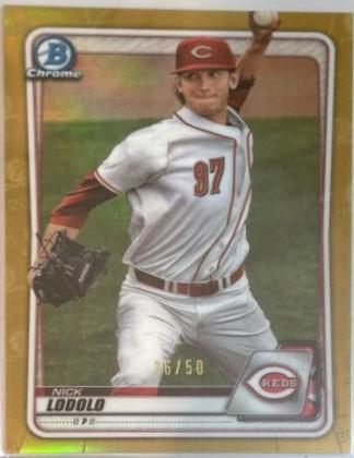 Nick Lodolo [Gold Refractor] #BCP-39