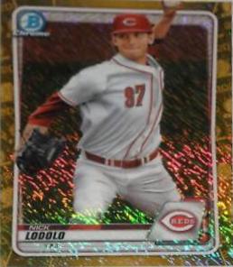 Nick Lodolo [Gold Shimmer Refractor] #BCP-39
