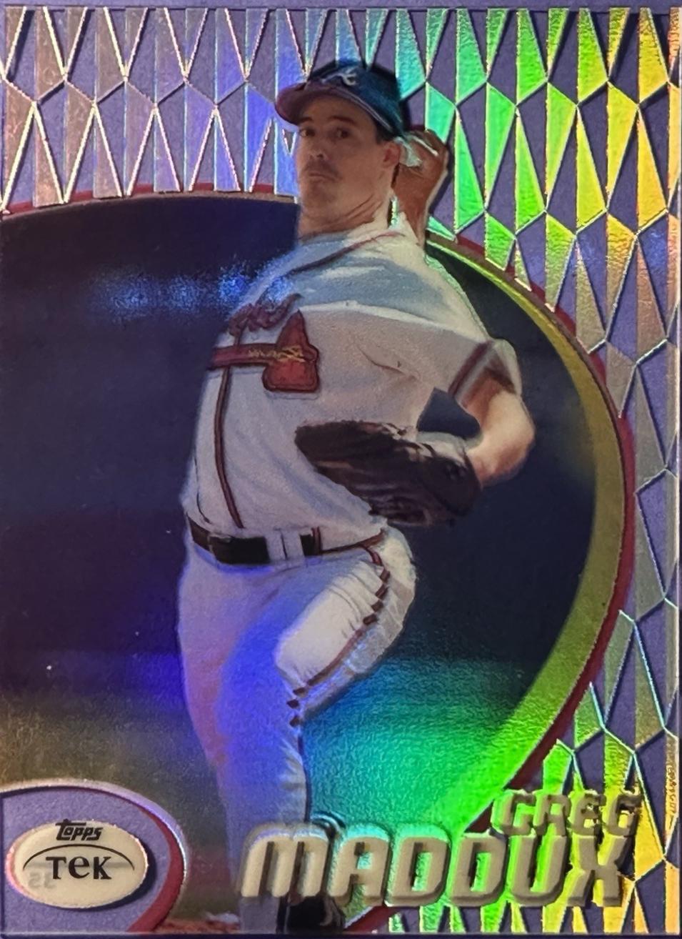 Greg Maddux [Pattern 35] #50