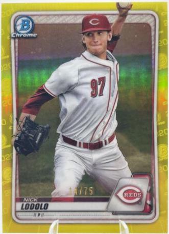 Nick Lodolo [Yellow Refractor] #BCP-39