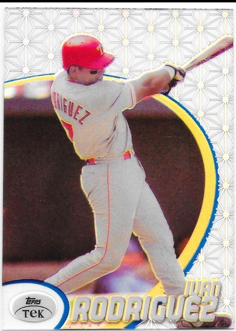 Ivan Rodriguez [Pattern 44] #5