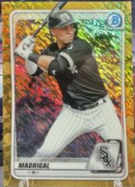 Nick Madrigal [Gold Shimmer Refractor] #BCP-101