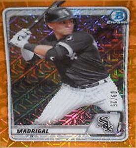 Nick Madrigal [Orange Refractor] #BCP-101