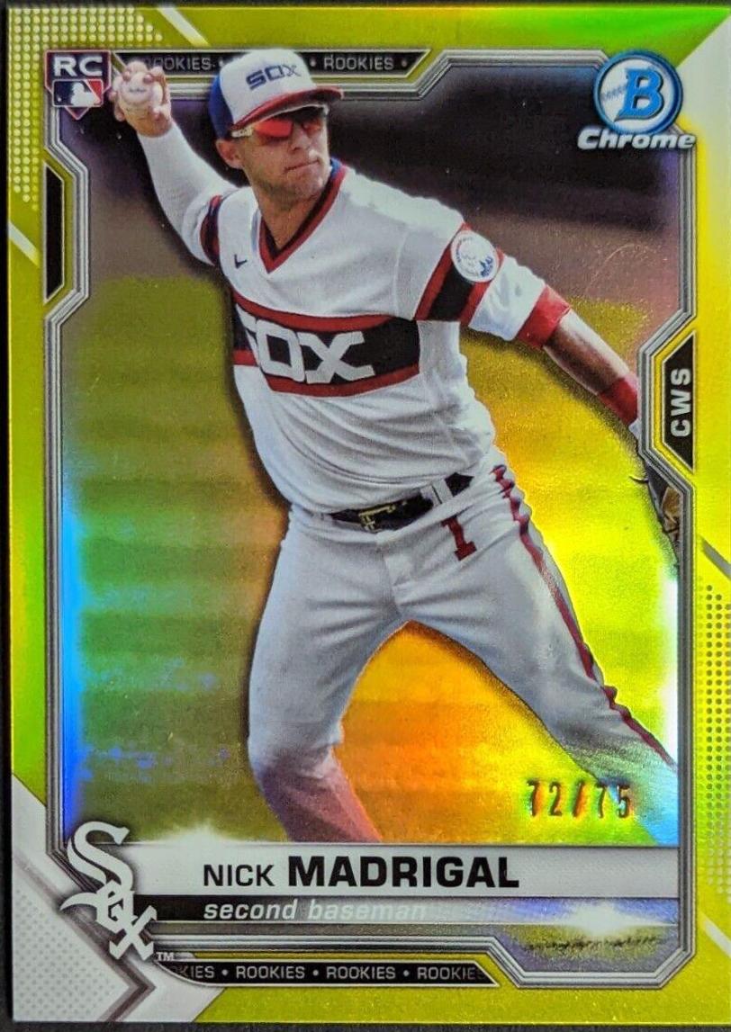 Nick Madrigal [Yellow Refractor] #BCP-101