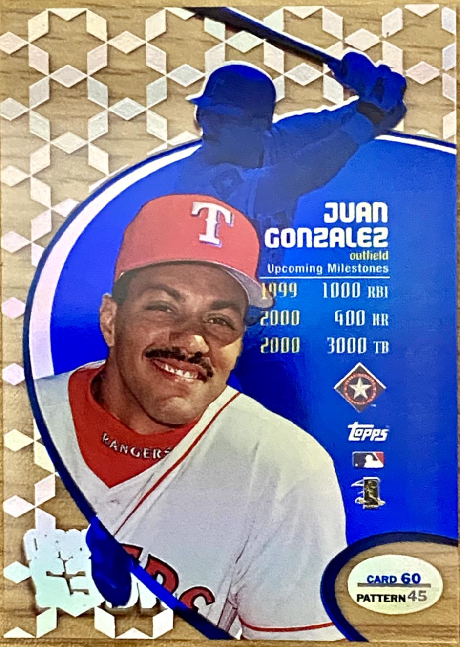 Juan Gonzalez [Pattern 45] #60