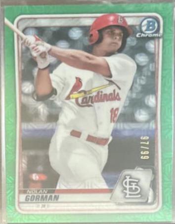 Nolan Gorman [Green Refractor] #BCP-66