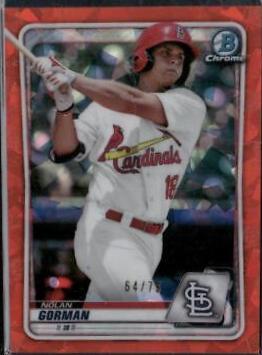 Nolan Gorman [Orange Refractor] #BCP-66
