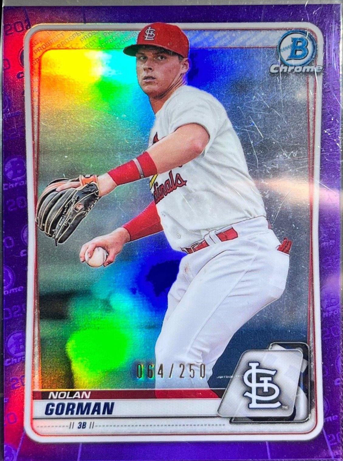 Nolan Gorman [Purple Refractor] #BCP-66