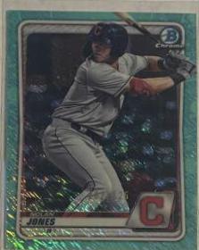 Nolan Jones [Aqua Shimmer Refractor] #BCP-95