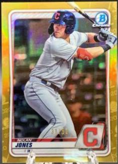 Nolan Jones [Gold Refractor] #BCP-95