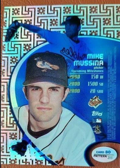 Mike Mussina [Pattern 38] #80