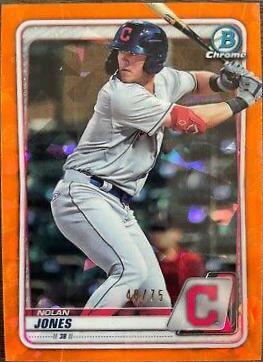 Nolan Jones [Orange Refractor] #BCP-95